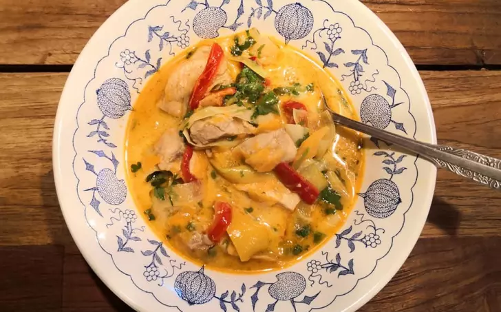 Kuřecí "kari" - nízkosacharidové