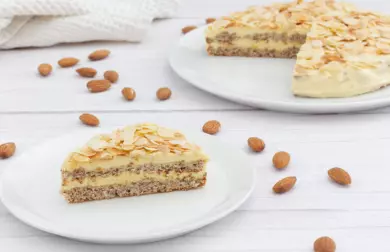 Švédský mandlový dort