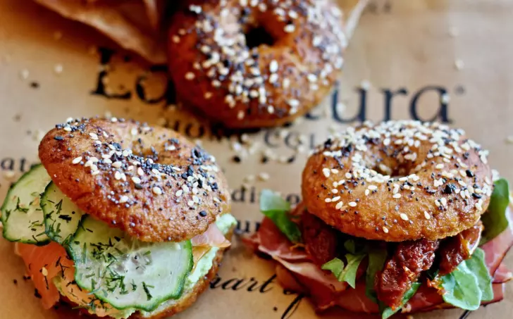 Rýžové bagely bez lepku, mléka i vajíček, sóji, kukuřice