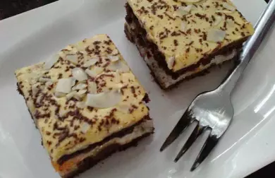 Kokosovo-mandarinkový koláč