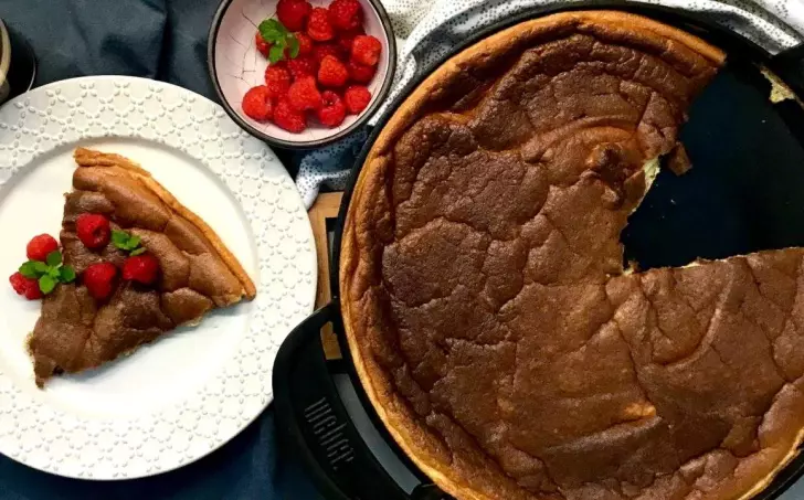 Sladká omeleta pečená v troubě