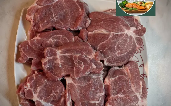 Bratislavská krkovička s low carb knedlíkem