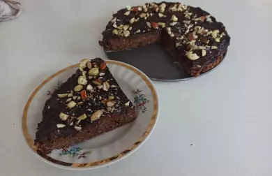 FIT koláč s banány