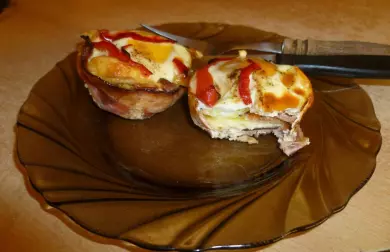 Slané muffiny - nízkosacharidové