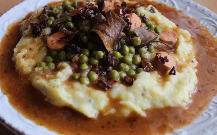 Veggie hráškový guláš