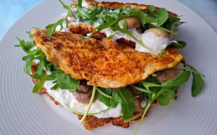 Mrkvovo sýrové placky