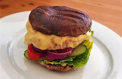 Portobello krůtí burger