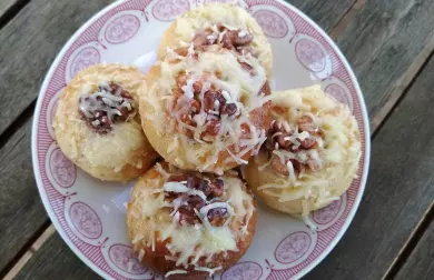 Slané makové koláče, nízkosacharidové