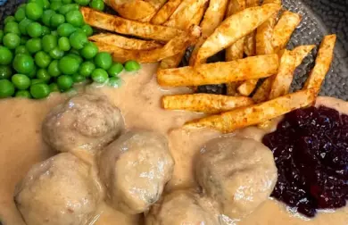 Švédske mäsové guľky a la Ikea