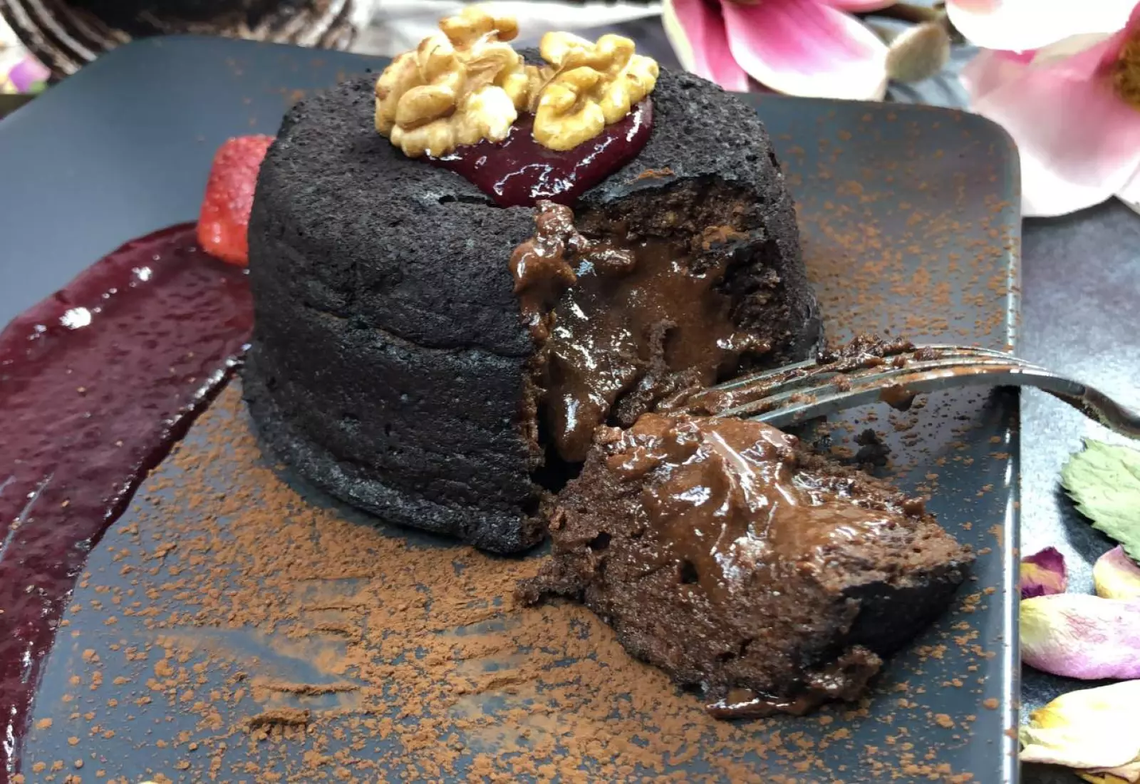 Čokoládový FONDÁN!! Low Carb Dezert