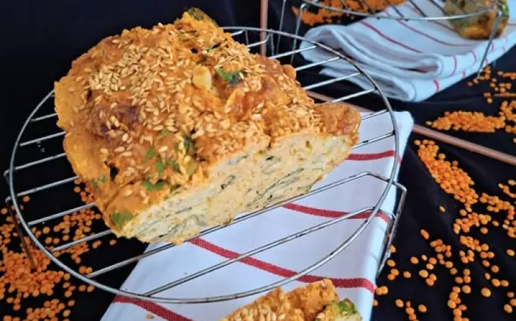 Čočkový chlebíček