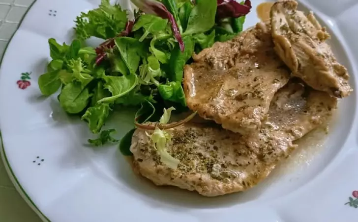 Kuřecí prso na tymiánu