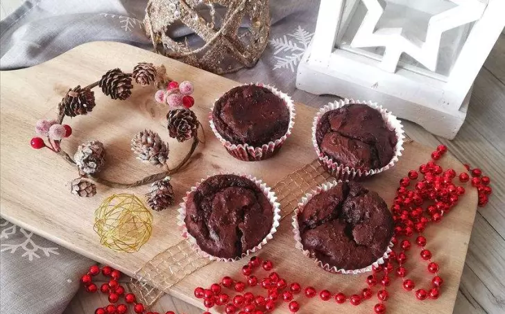 PERNÍKOVÉ MUFFINY bez mouky